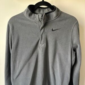 Nike youth Boys fleece pullover 1/4 zip sweater  size XL